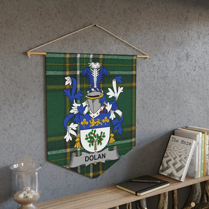 Dolan Family Crest Wall Hanging Display product