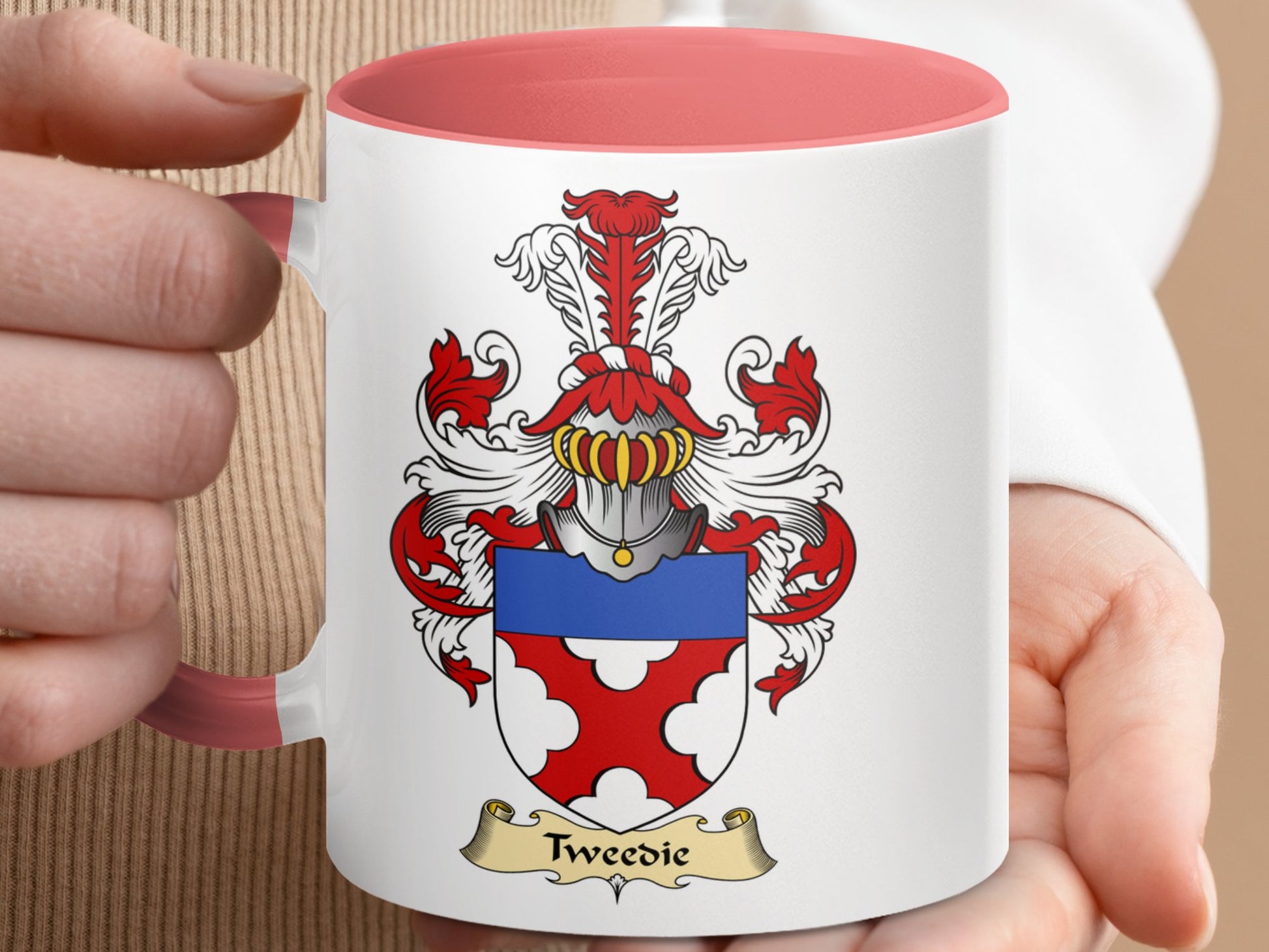 Clan Tweedie Scottish Coat of Arms Mug - Living Stone Gifts