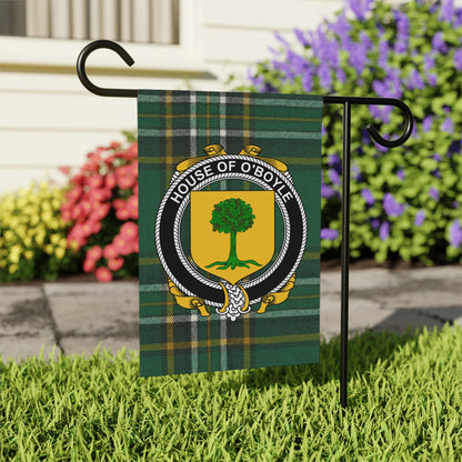 House of O'Boyle Plaid Decorative Garden Flag