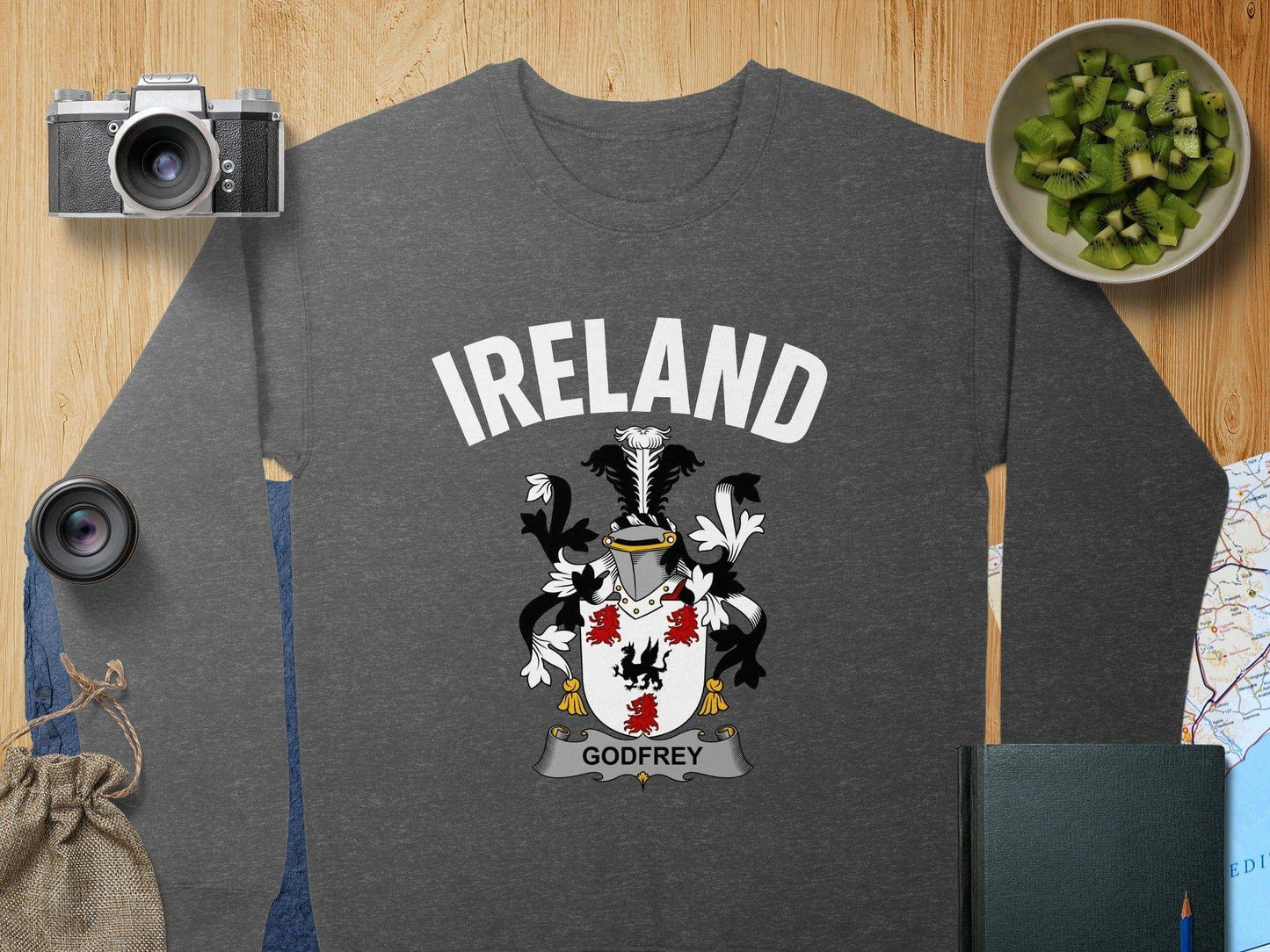 Ireland Godfrey Coat of Arms Long Sleeve Shirt product