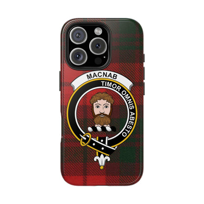 Macnab Clan Tartan Design Cell Phone Case - Celtic Ancestry Gifts