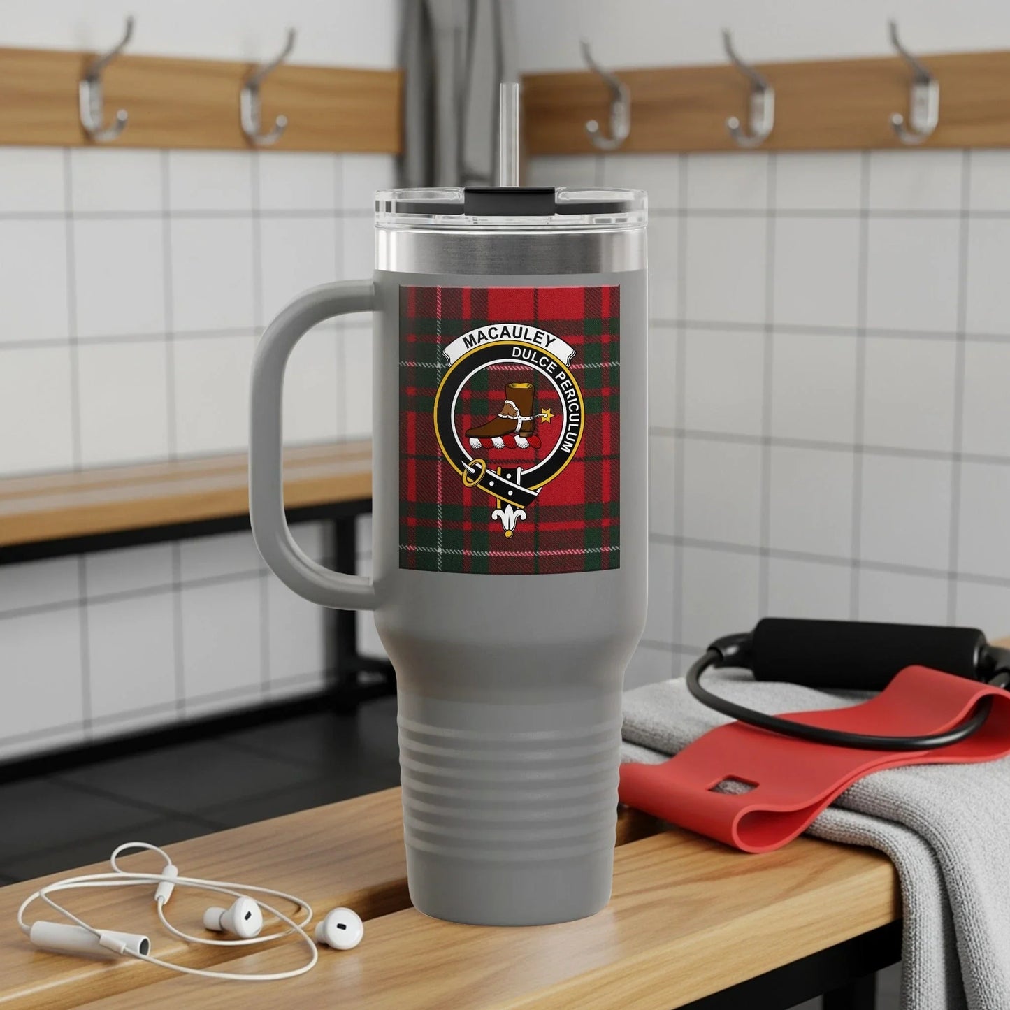 Large Maccauley Tartan Travel Tumbler product