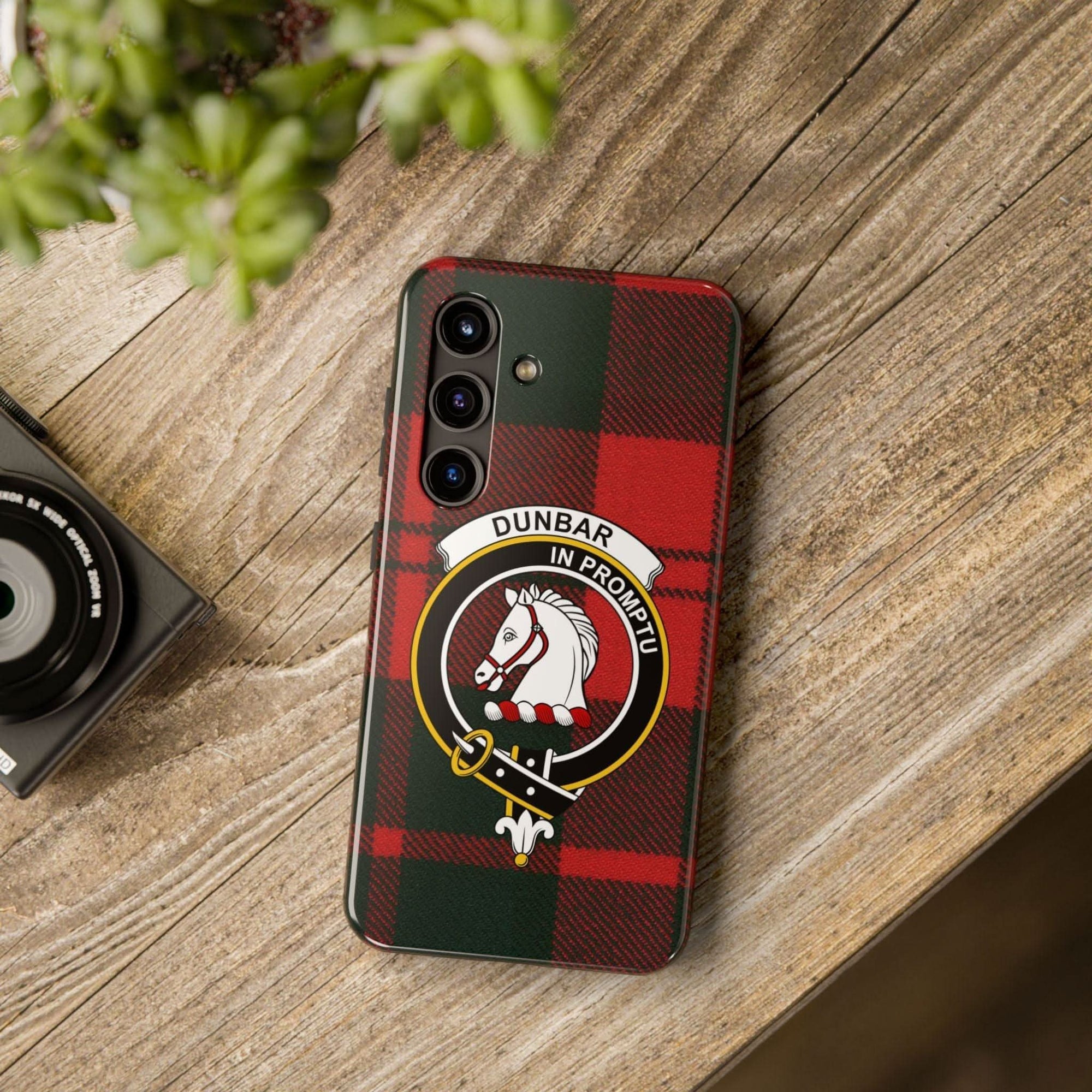 Dunbar Clan Scottish Tartan Cell Phone Case - Celtic Ancestry Gifts