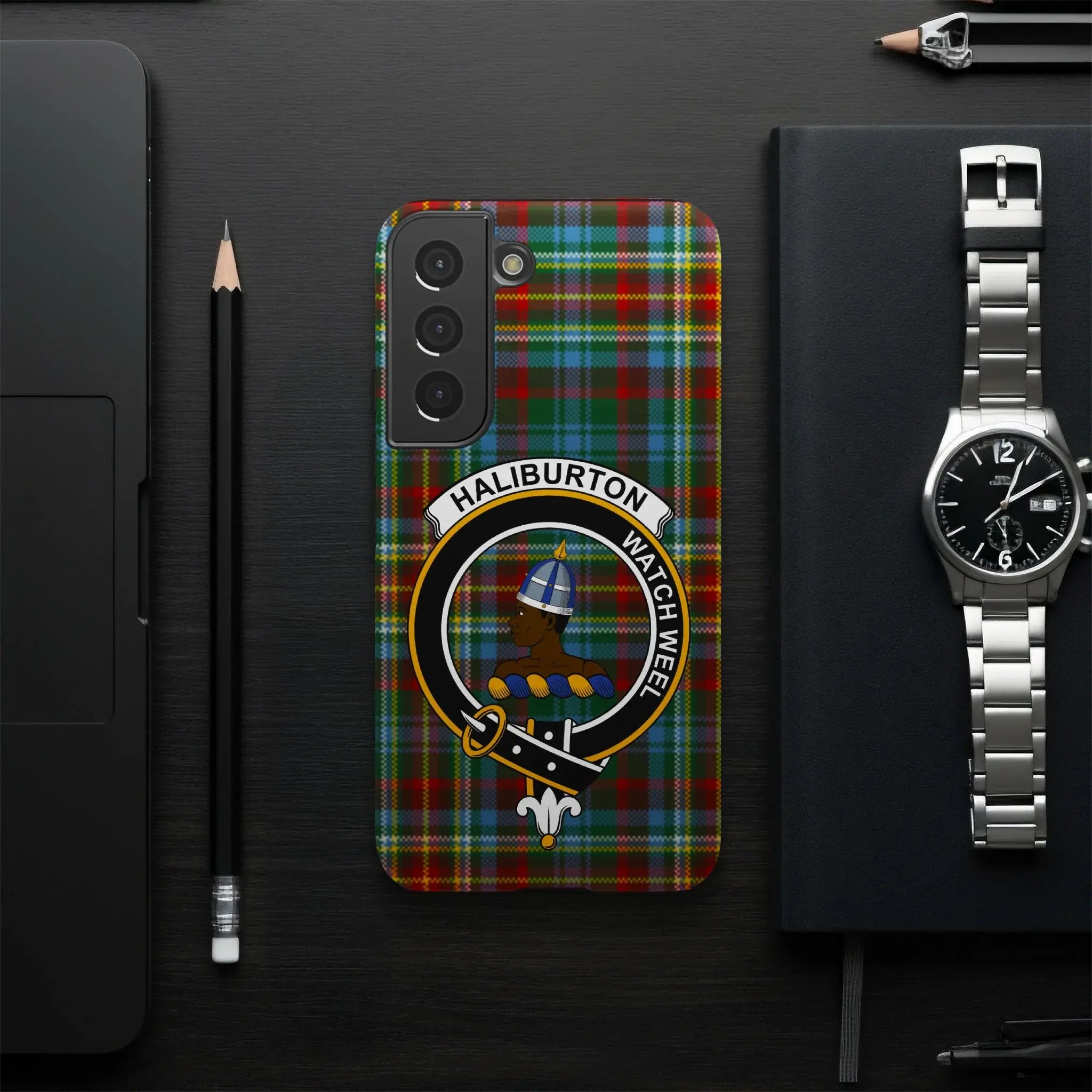Haliburton Watch Weel Tartan Case for Smartphone