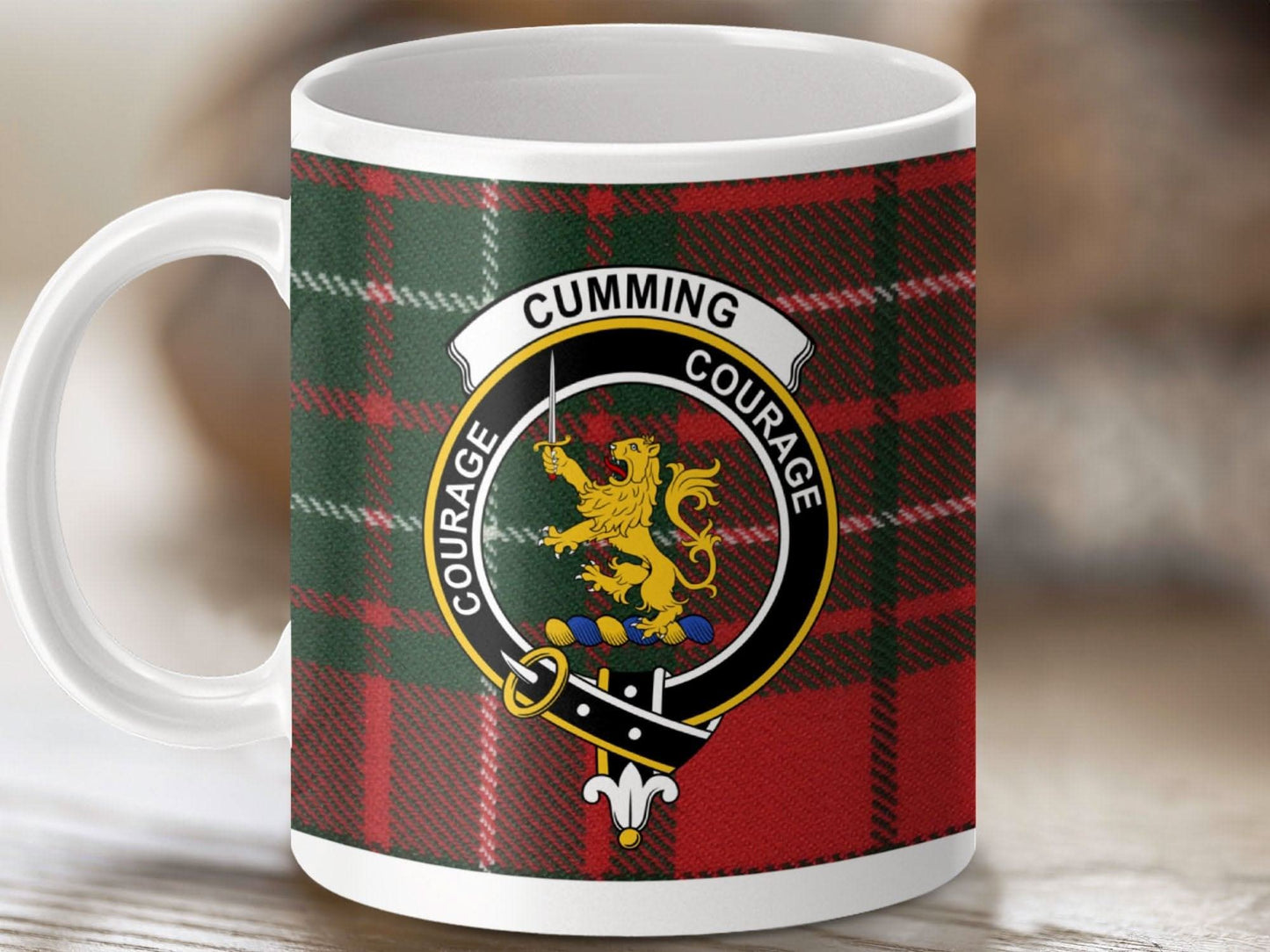 Scottish Clan Cumming Courage Ceramic Mug product