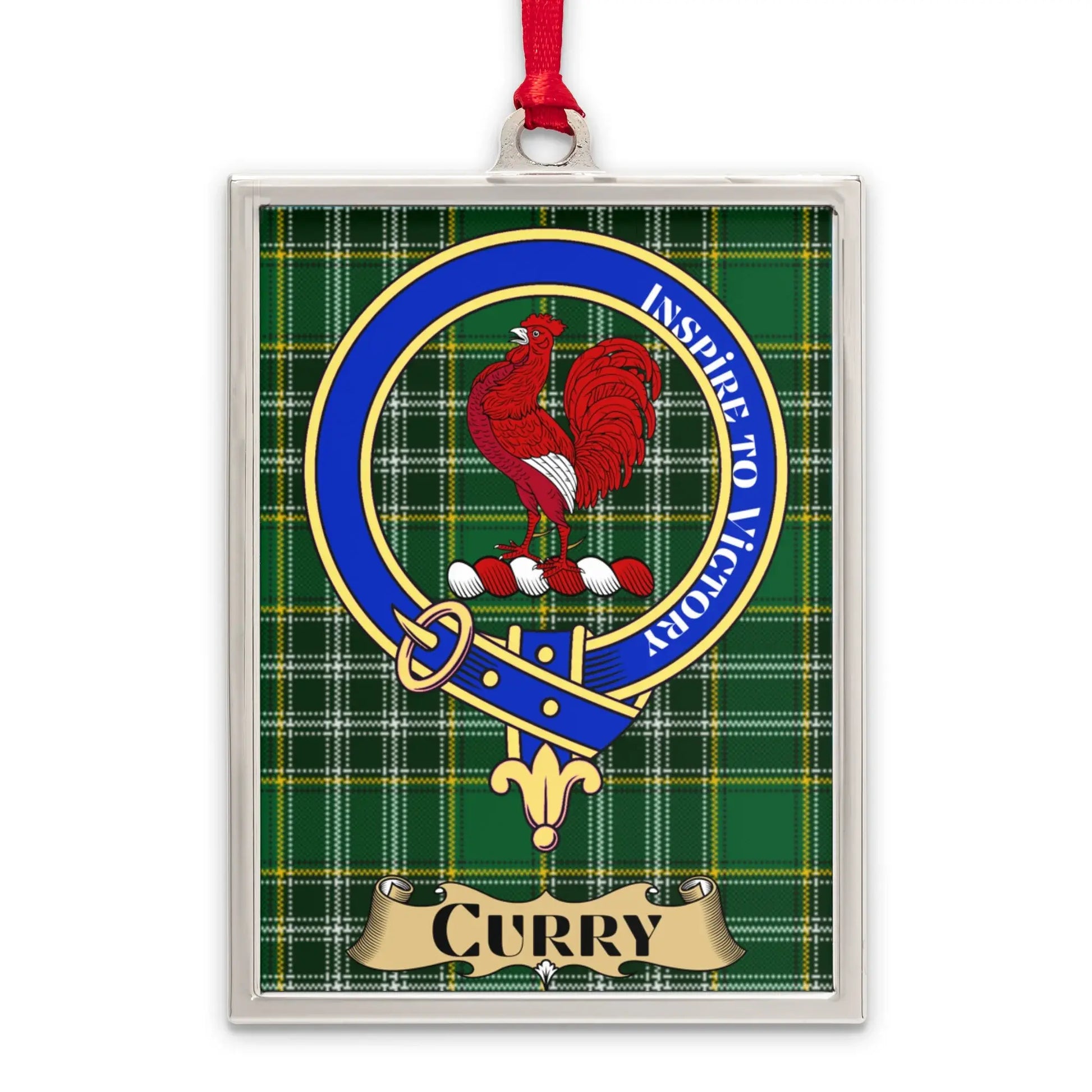 Curry Family Crest Ornament Inspirational product