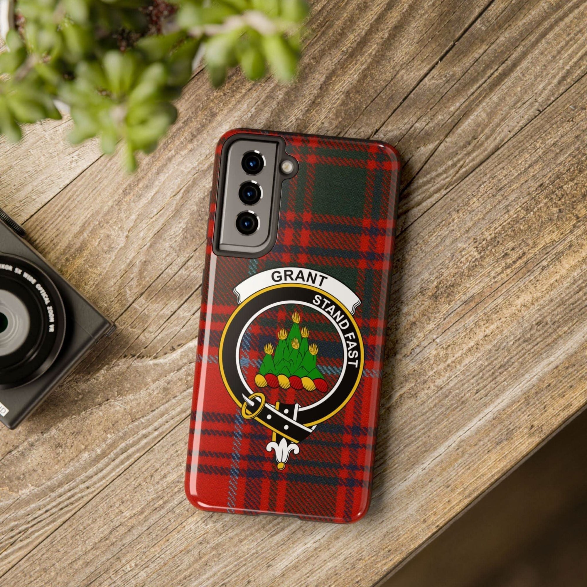 Grant Clan Scottish Tartan Cell Phone Case - Celtic Ancestry Gifts