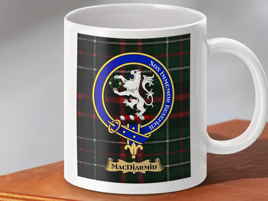 MacDiarmid Clan Crest Ceramic Mug product