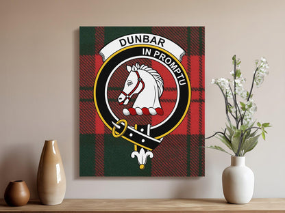 Dunbar In Promptu Tartan Plaid Wall Art Canvas product