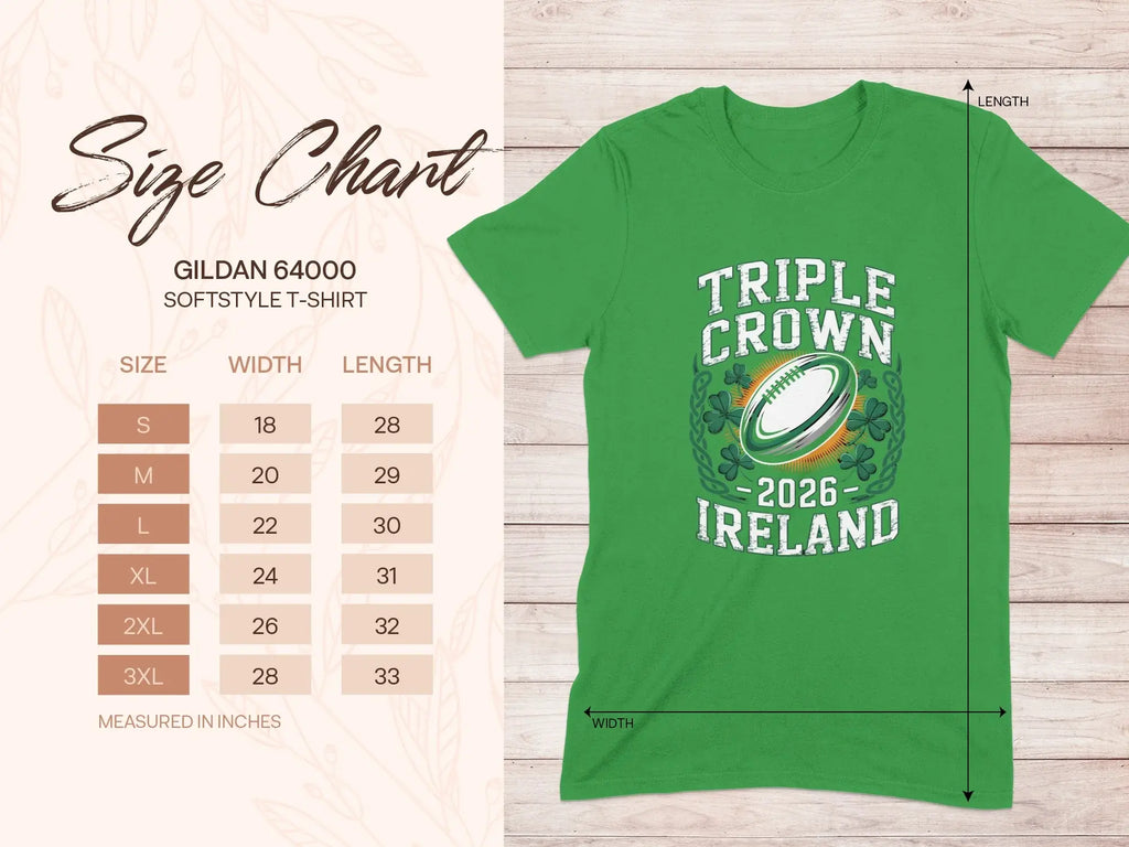 TRIPLE CROWN 2026 IRELAND Rugby Ball Shamrocks product type