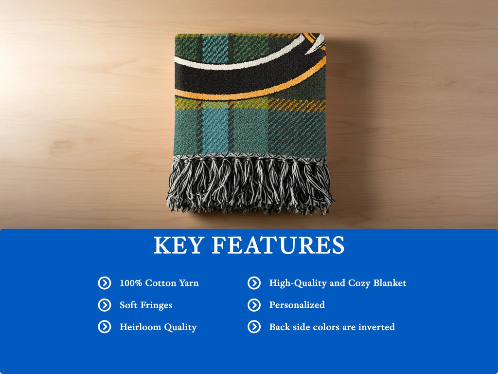 High-Quality Heirloom Cozy Personalized Blanket