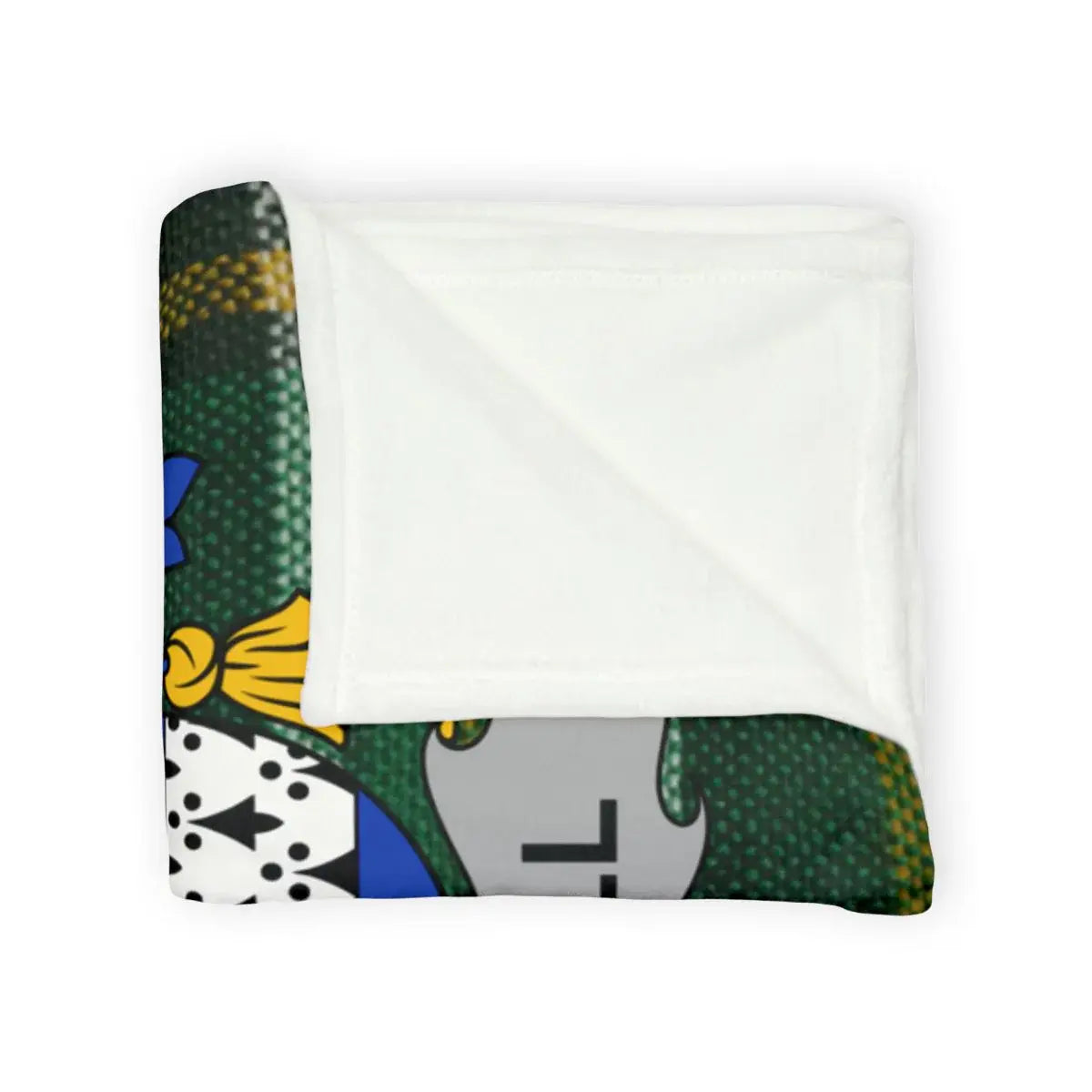 Cozy Royal Crest Throw Blanket premium product