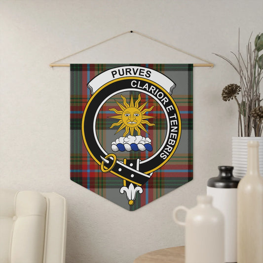 Purves Clarior Tenebris Plaid Wall Art product