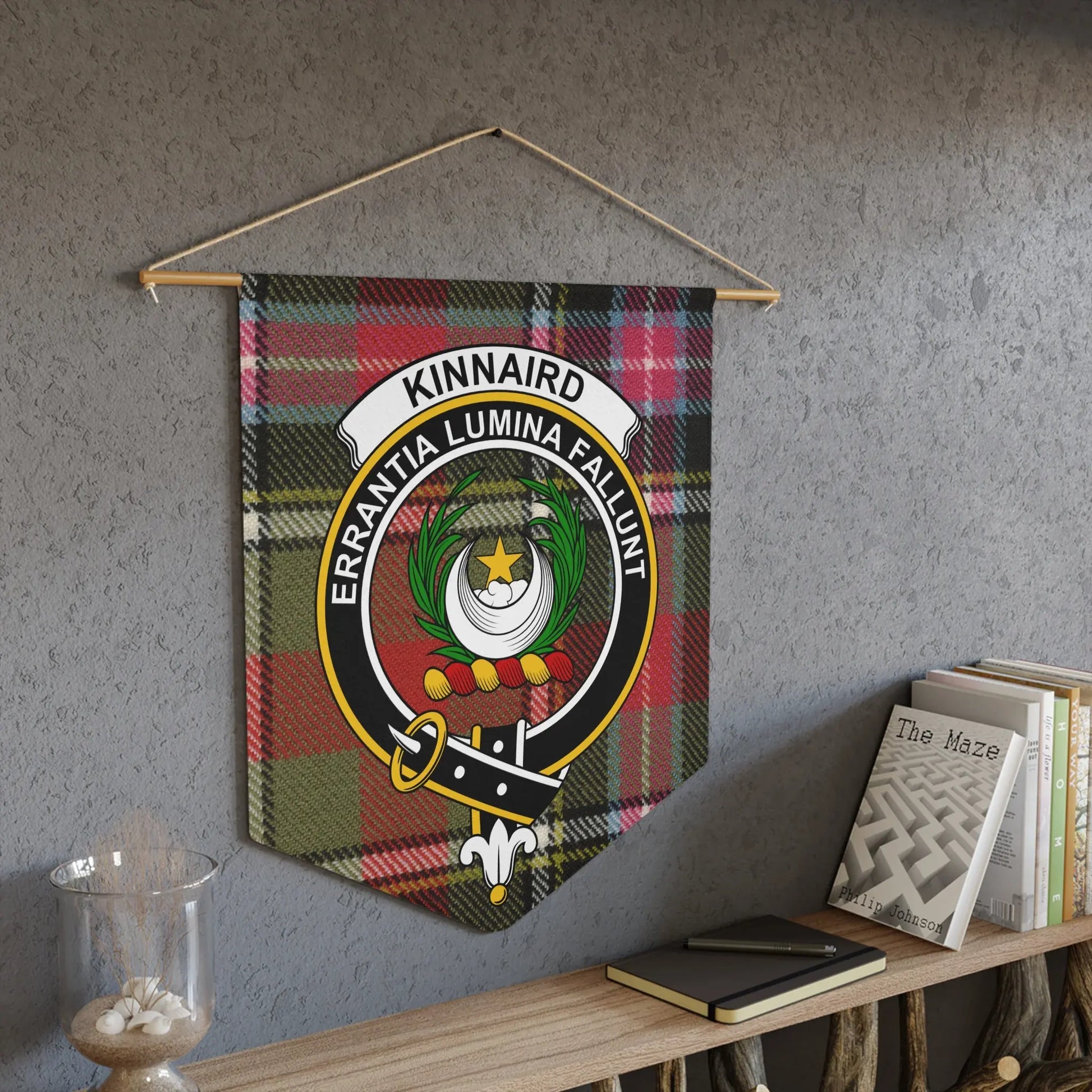 Kinnaird Errantia Lumina Fallunt printed product