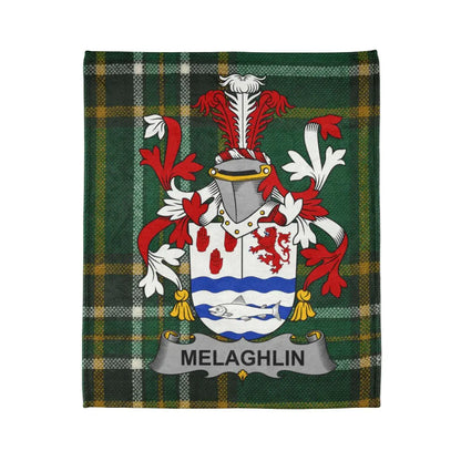 Melaghlin Family Crest Tartan Style Blanket product