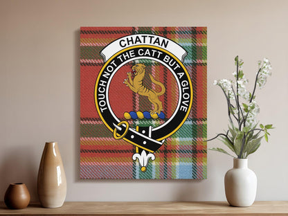 Touch Not The Cat But A Glove Chattan wall art product