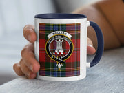 MacLean Clan Tartan Accent Mug – Scottish Heritage | 11 oz & 15 oz