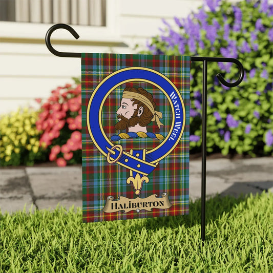 Haliburton Scottish Clan Crest Garden Flag product