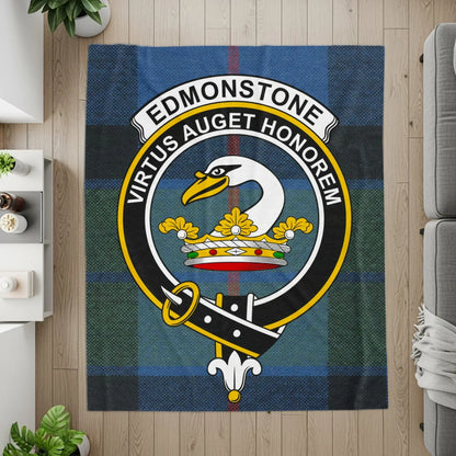 Edmonstone Virtus Augent Honorem Crest Blanket product