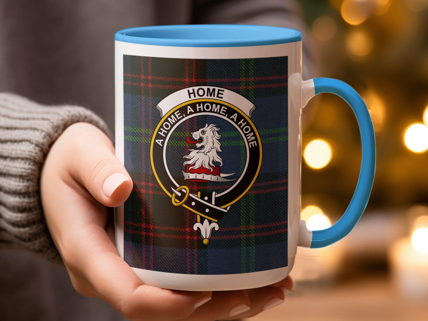 Scottish Clan Crest Tartan Plaid Mug Home Symbol Design - Living Stone Gifts