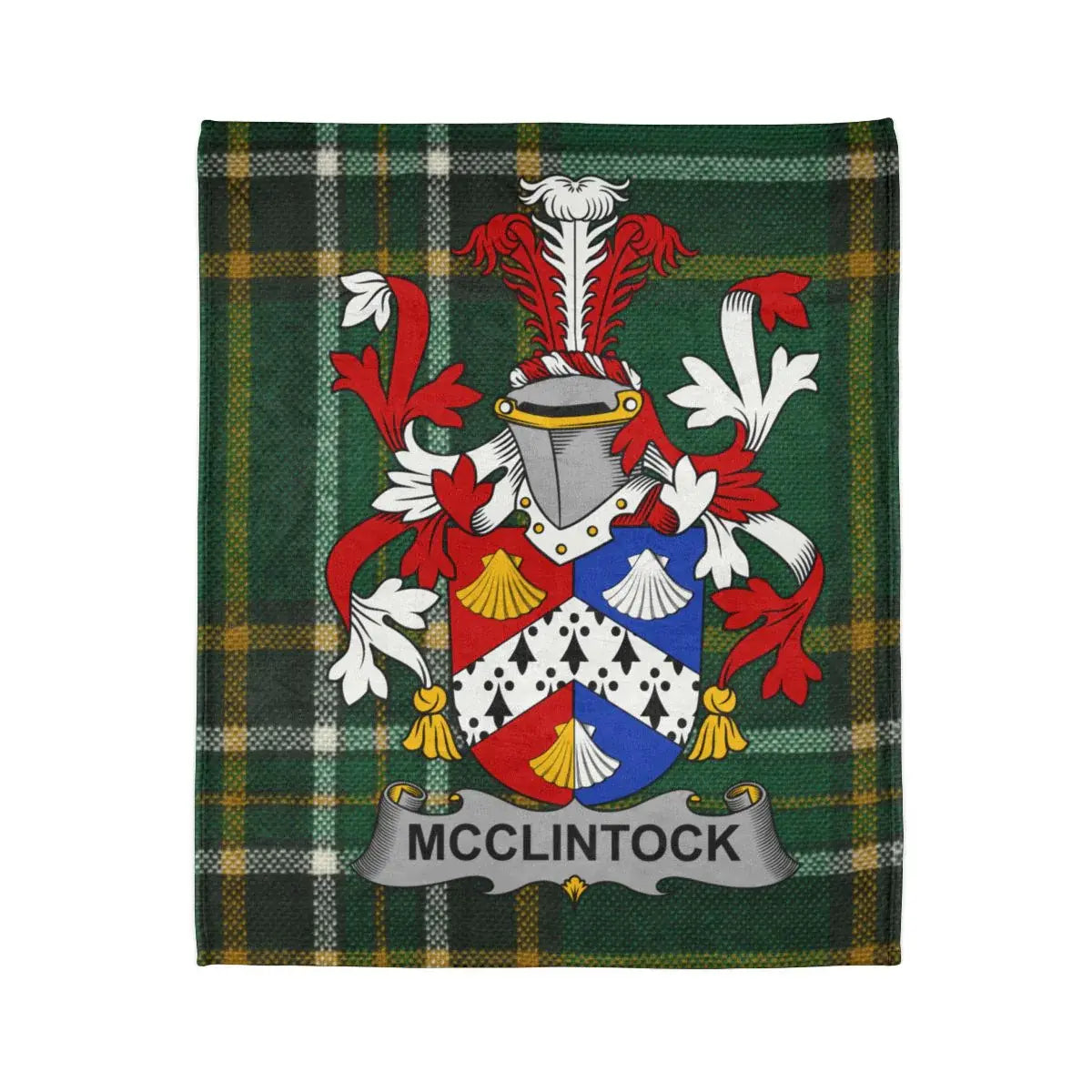McClintock Family Crest Tartan Blanket product