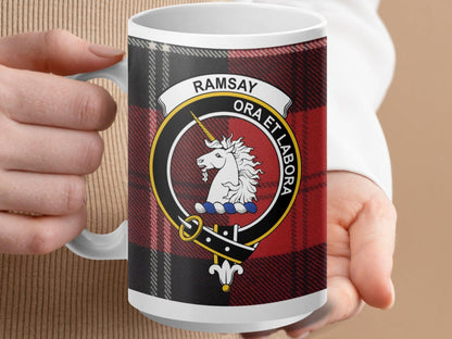 Clan Ramsay Tartan Plaid Mug Coffee Cup Gift product