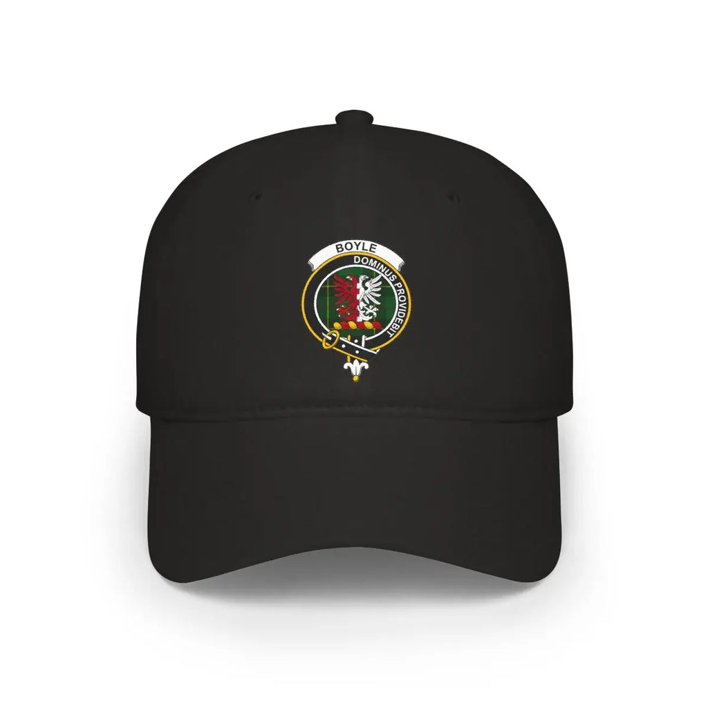 Boyle Dominus Providebit Crest Black Hat