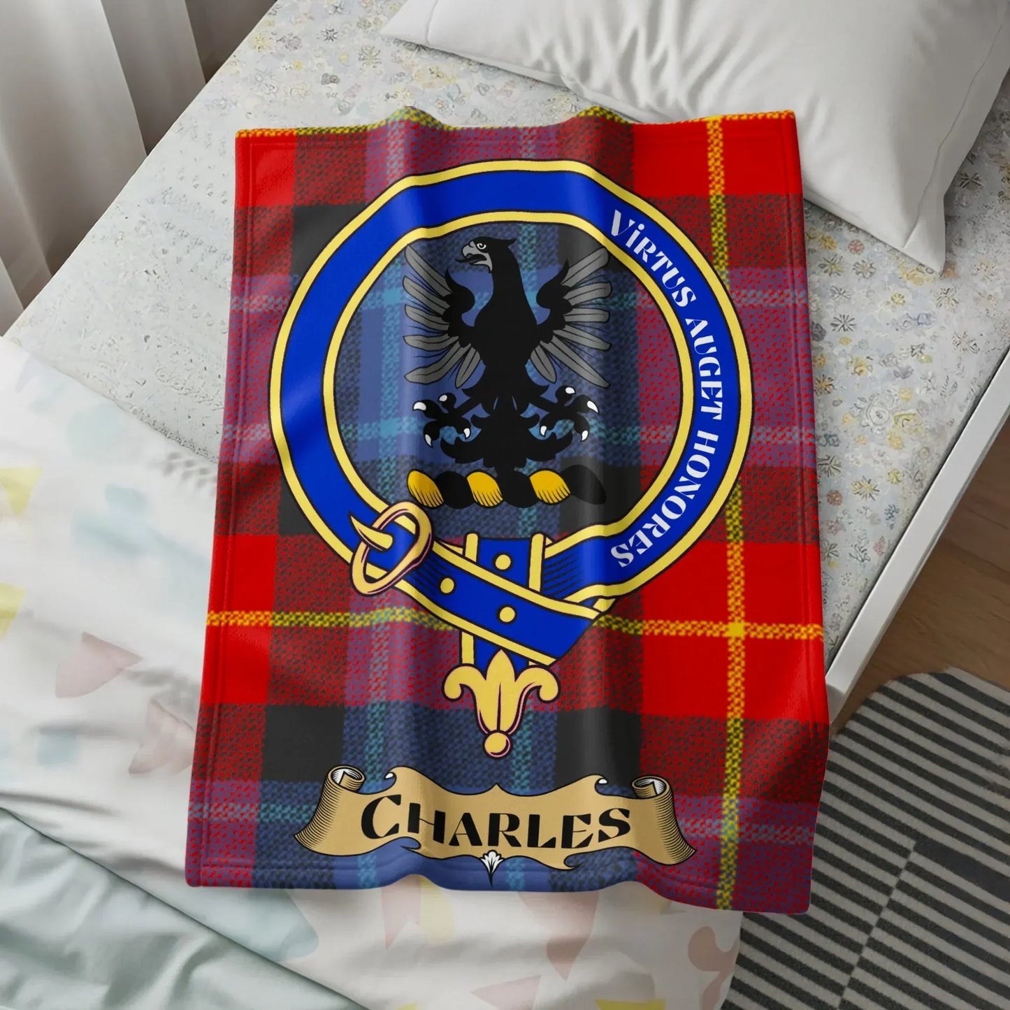 Virtus Nobilis Charles Plaid Comforter product type