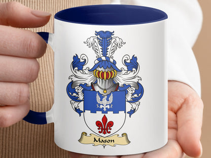 Scottish Clan Surname Coat of Arms Coffee Mug - Living Stone Gifts