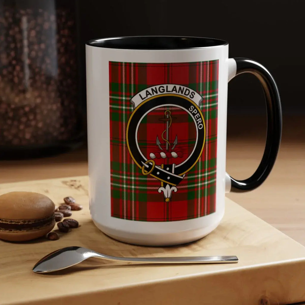 Langlands Spero Emblem Tartan Design Mug