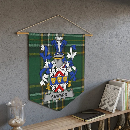 Seward Crest Plaid Wall Hanging Tapestry home decor product