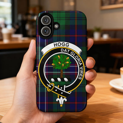 Hogg Dat Gloria Vires Plaid Case For Mobile Phones