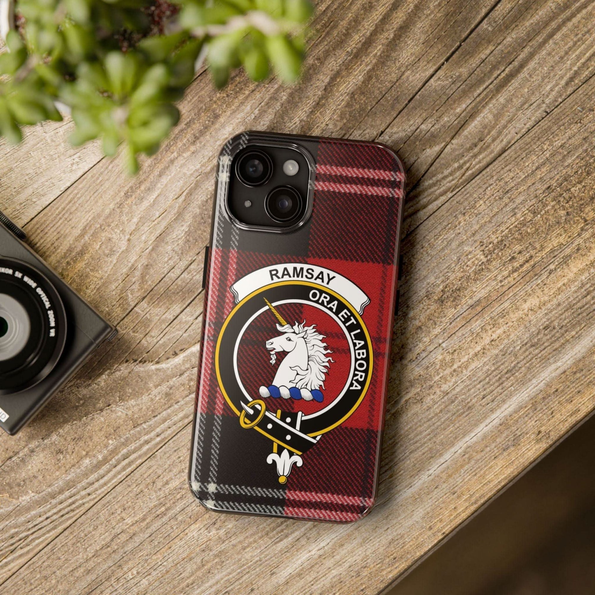 Ramsay Clan Scottish Tartan Cell Phone Case - Celtic Ancestry Gifts