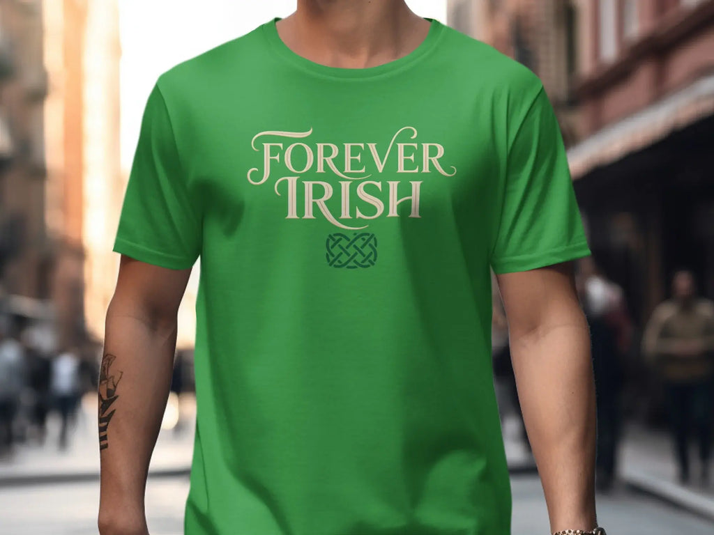 Forever Irish Design Green T-Shirt Casual Product