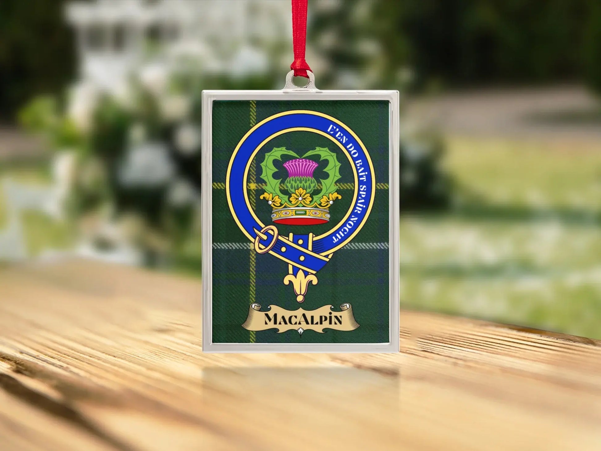 MacAlpin Family Crest Scottish Clan Badge product