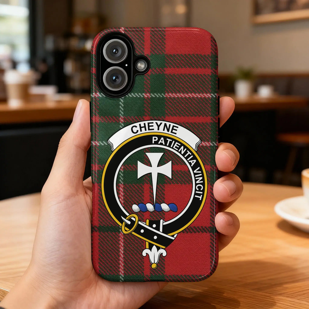 Patience Vincit Cheyne Tartan Plaid Phone Case