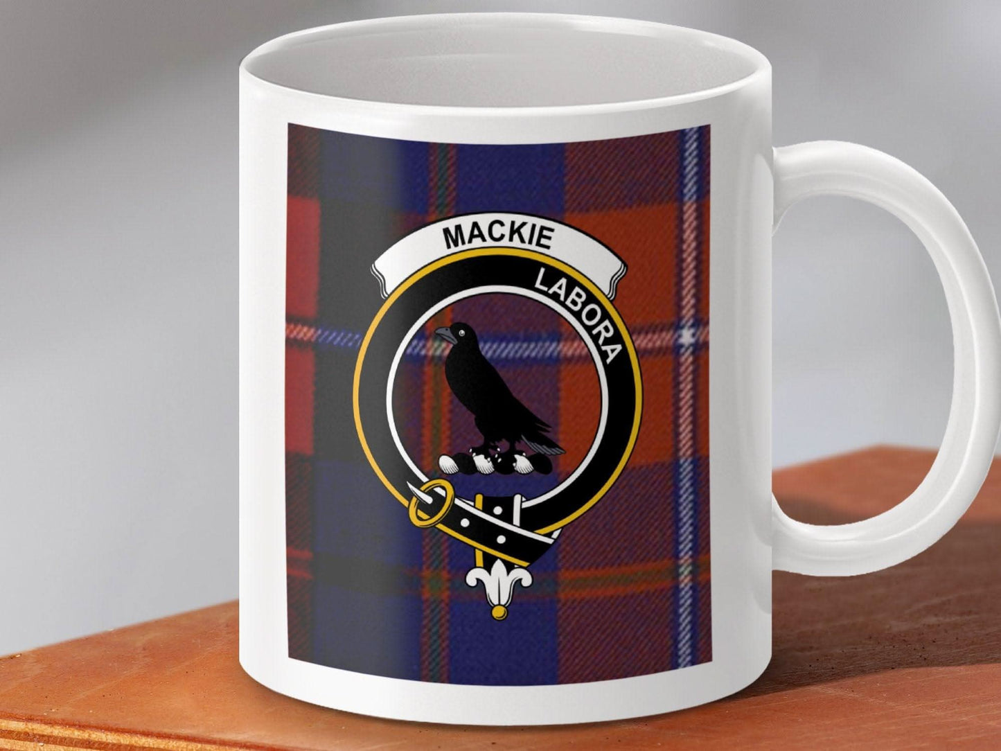 Mackie Labora Plaid Crest Coffee Mug product