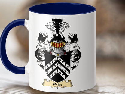 Wisc Scottish Family Coat of Arms Crest Mug - Living Stone Gifts