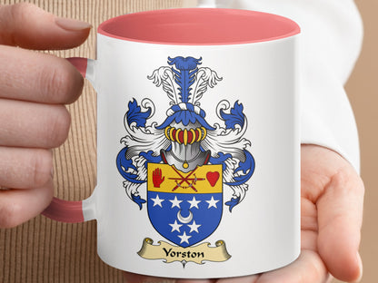 Vorston Scottish Coat of Arms Mug - Living Stone Gifts