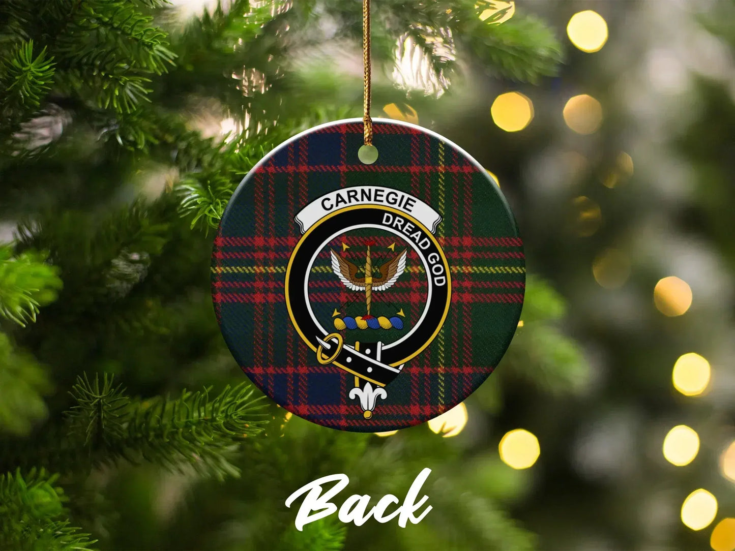 Carnegie Dread God Crest Ornaments Back product type