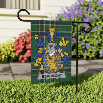 Beaumont Family Crest Garden Flag product