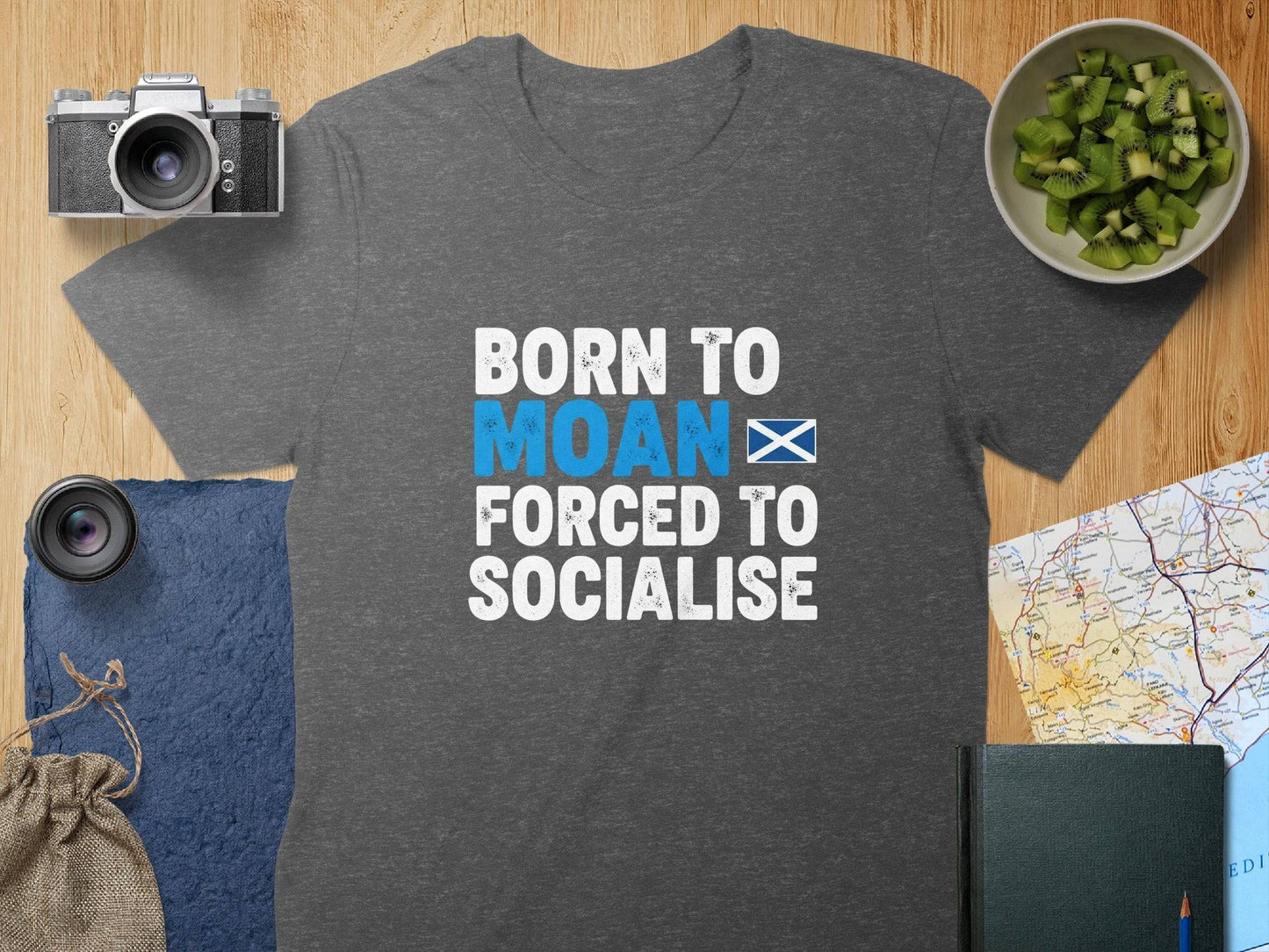 Born To Moan Forced To Socialise T-shirt product
