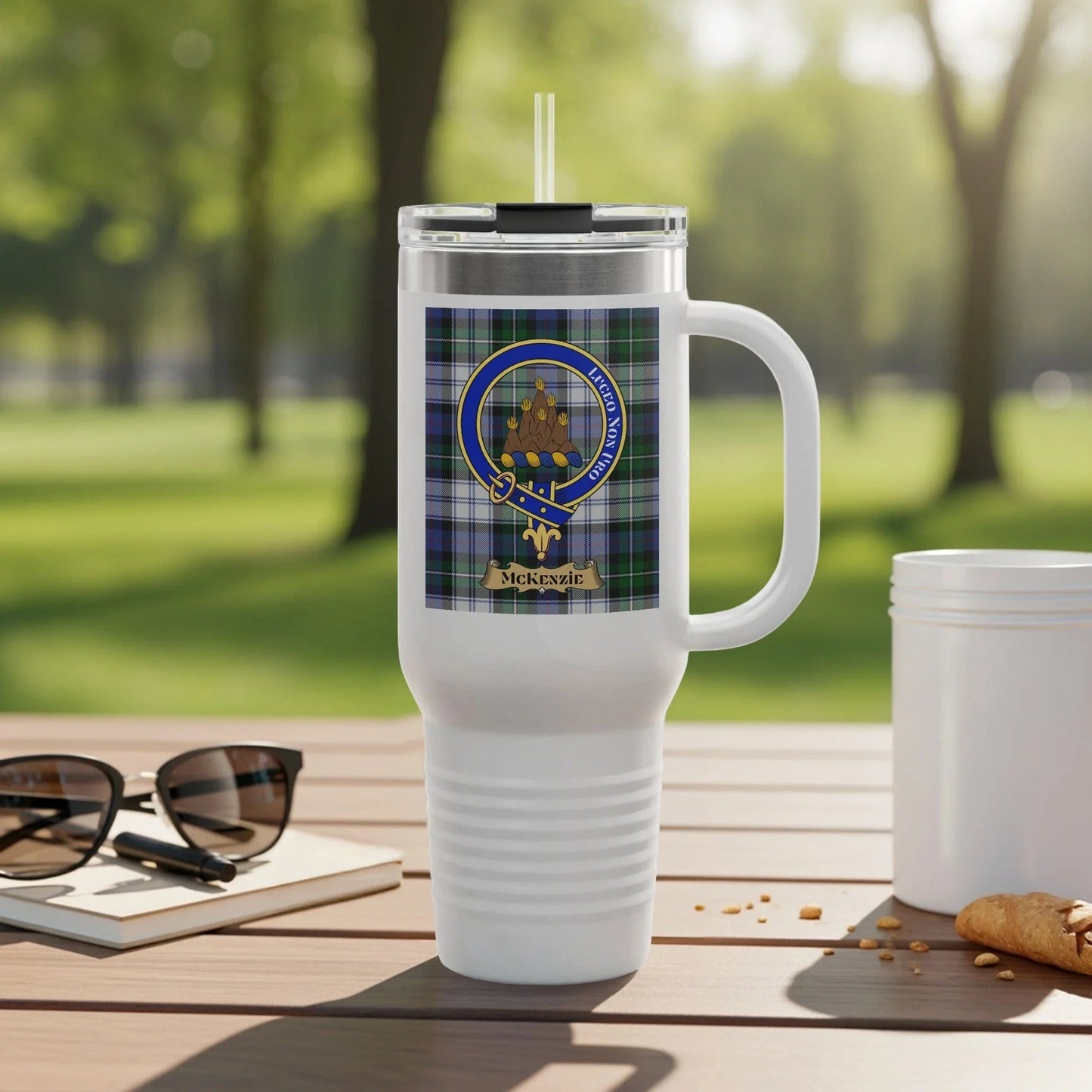 Scottish Clan Tartan Personalized Tumbler product