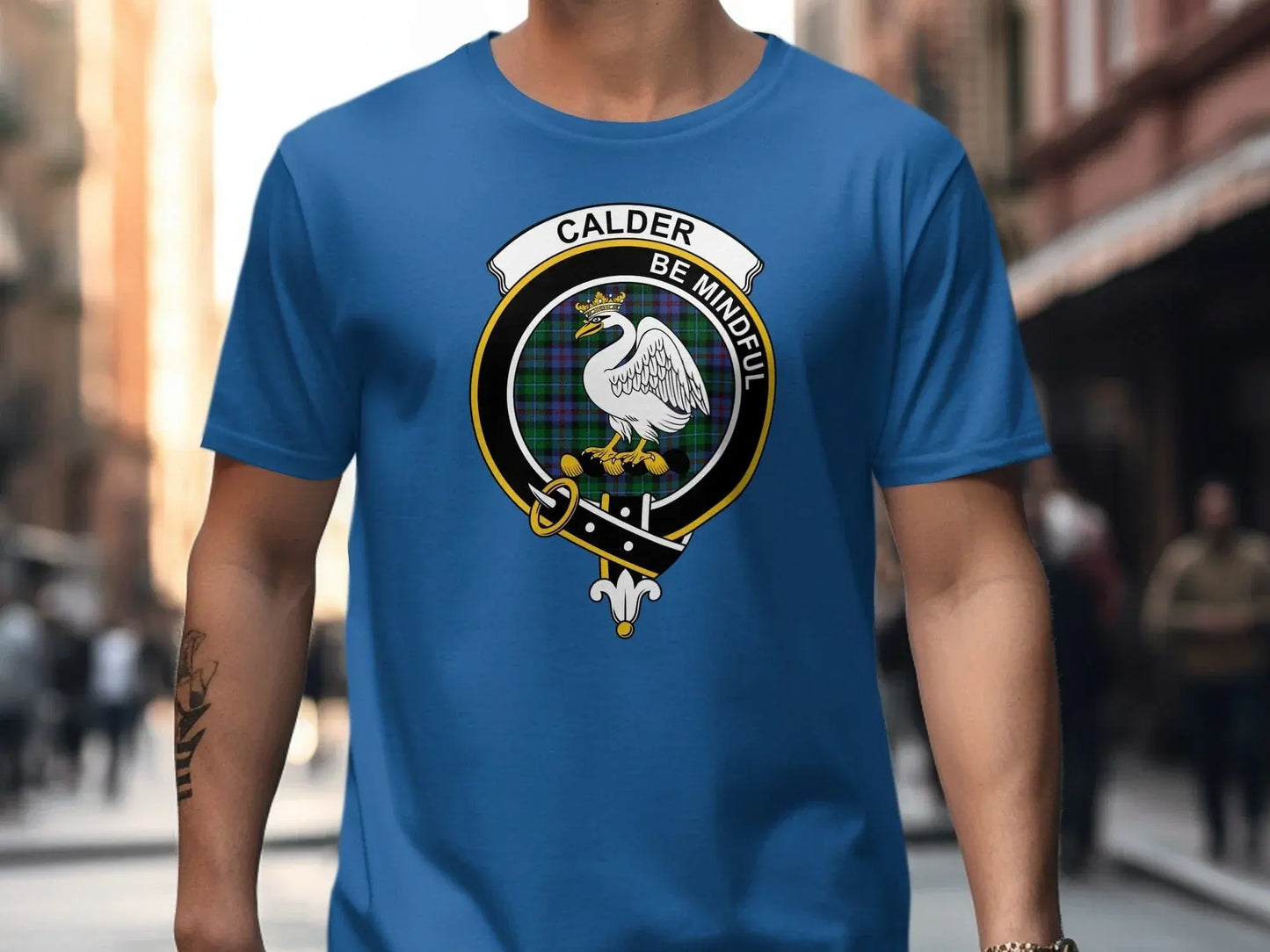 Calder Be Mindful Crest Design T-Shirt product