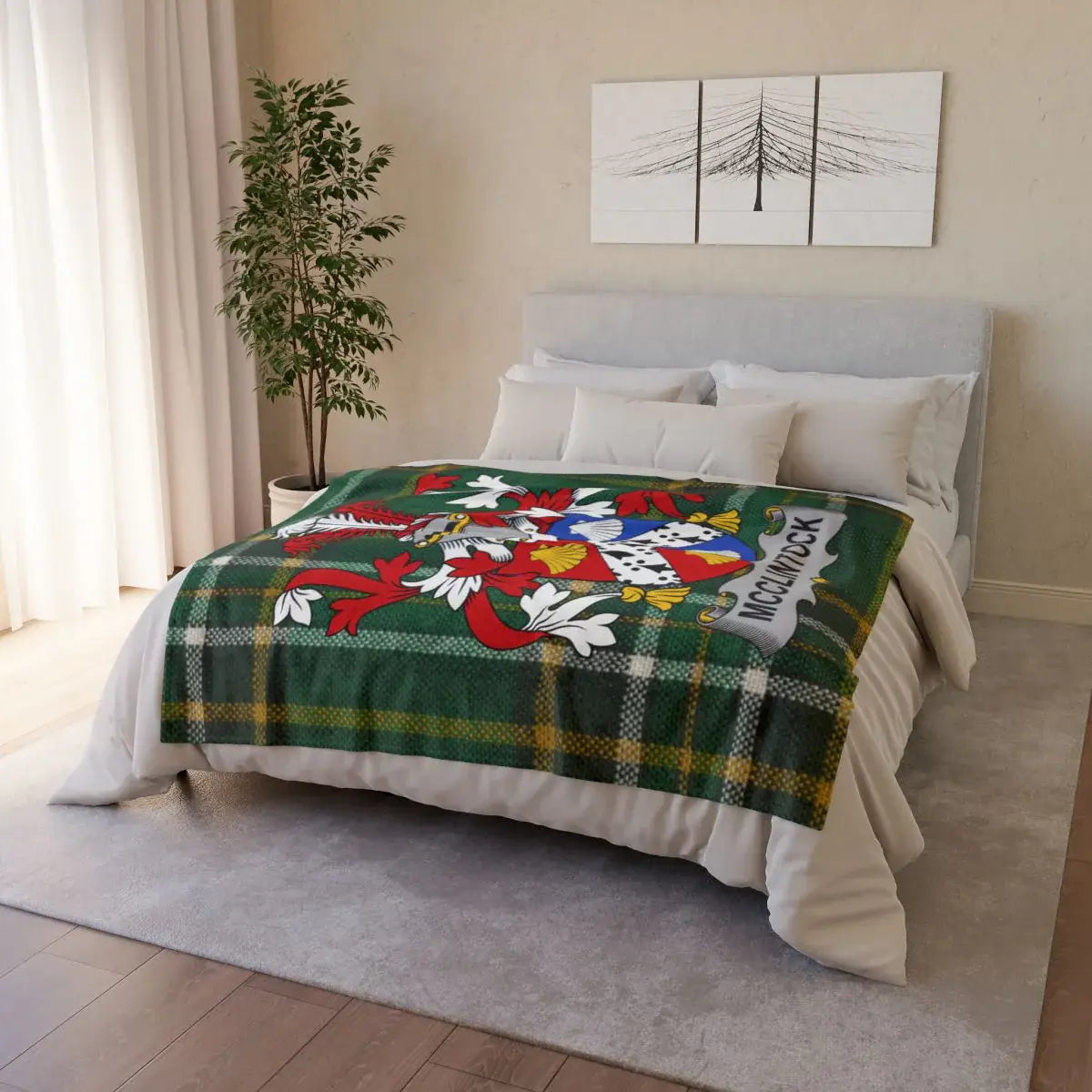 Colorful Merry Cartoon Character Blanket product