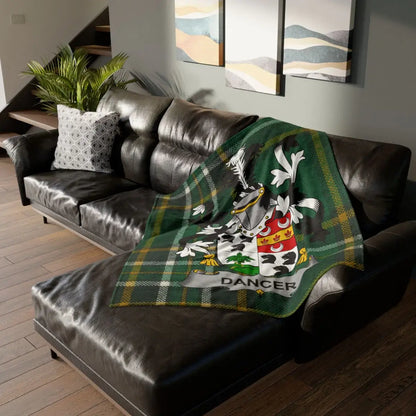 Dancer Tartan Family Crest Printed Sofa Blanket product
