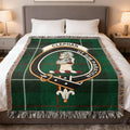 Clephan Ut Sim Paratoir Clan Crest Plaid Blanket