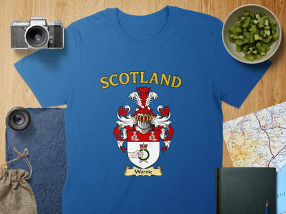 Scotland Family Coat of Arms Waric T-Shirt product type