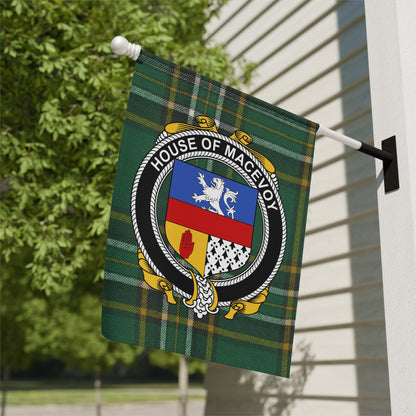 House of MacElroy Coat of Arms Heritage Banner