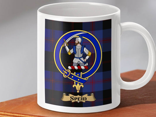 Custom Personalized Clan Speid Tartan Mug product
